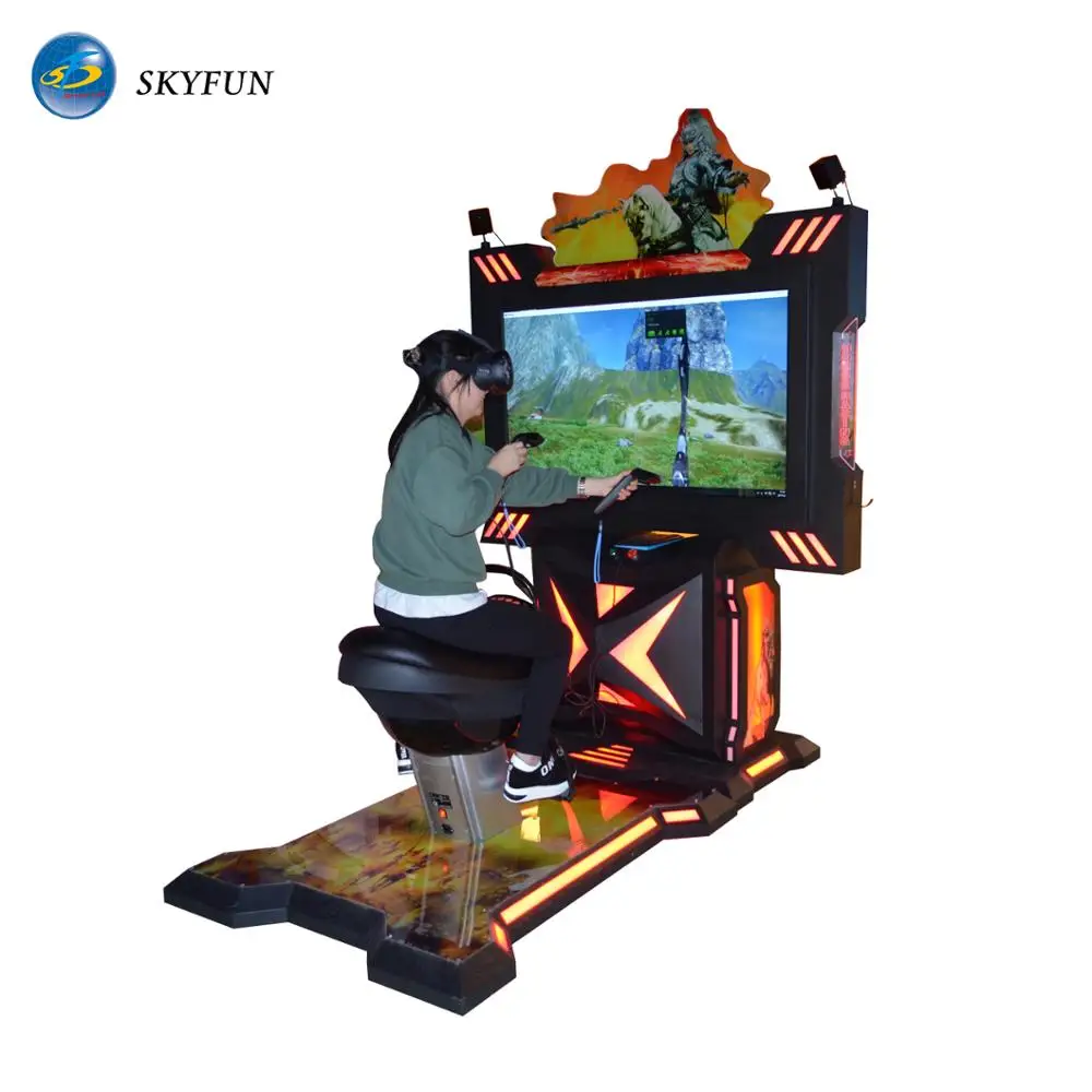 Virtual Reality 9D VR Game Machine Horse Riding Game Simulator For sale