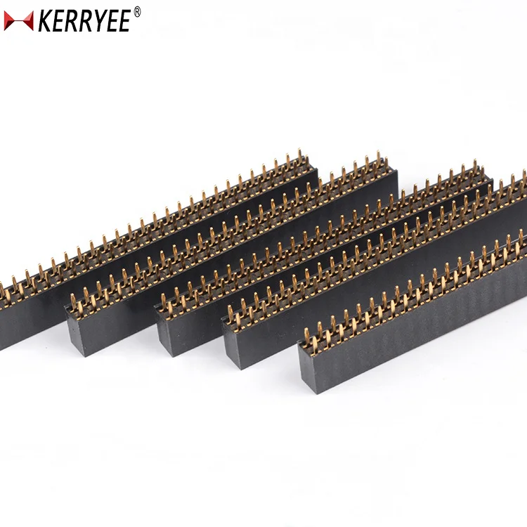 Long pin 2.0mm female pin header PCB V/T connector