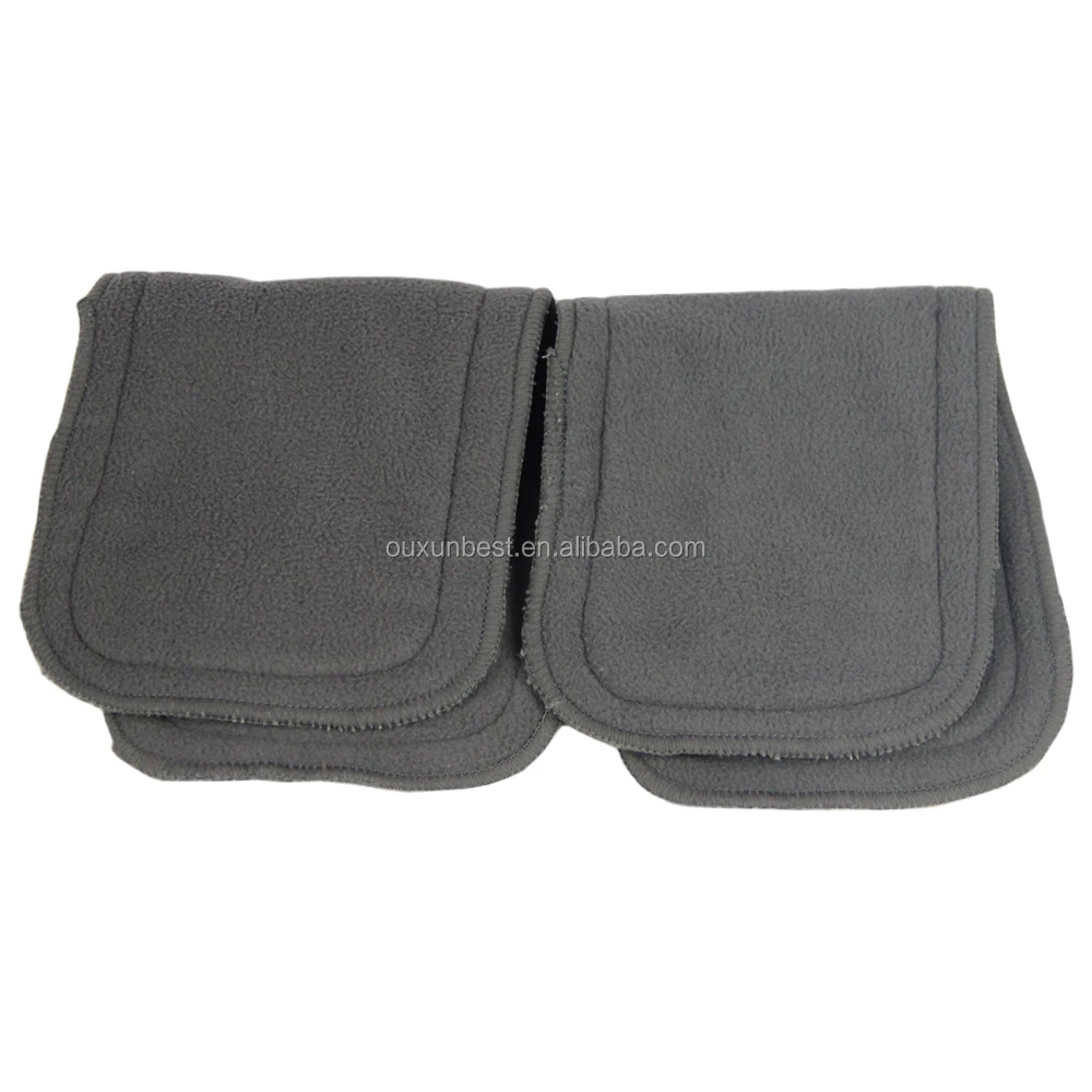  Многоразовые подгузники Natucare с бамбуковым углем для карманных подгузников и чехлов