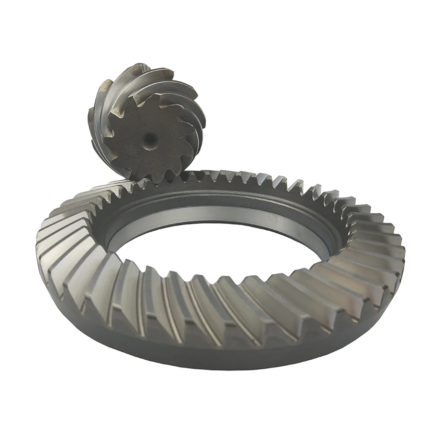 small rack and pinion gears in speed reducer of rear drive axle