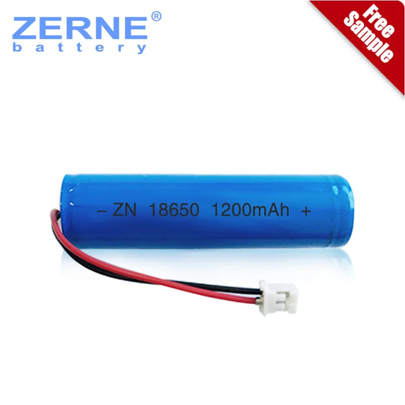 UL1642 rechargeable li ion battery 18650 1200mah