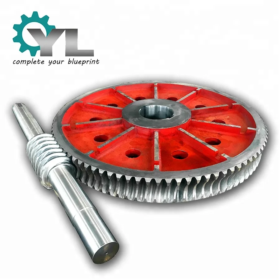 
Custom Big Centrifugal Casting PBC2B Tin Brass Worm Gear 