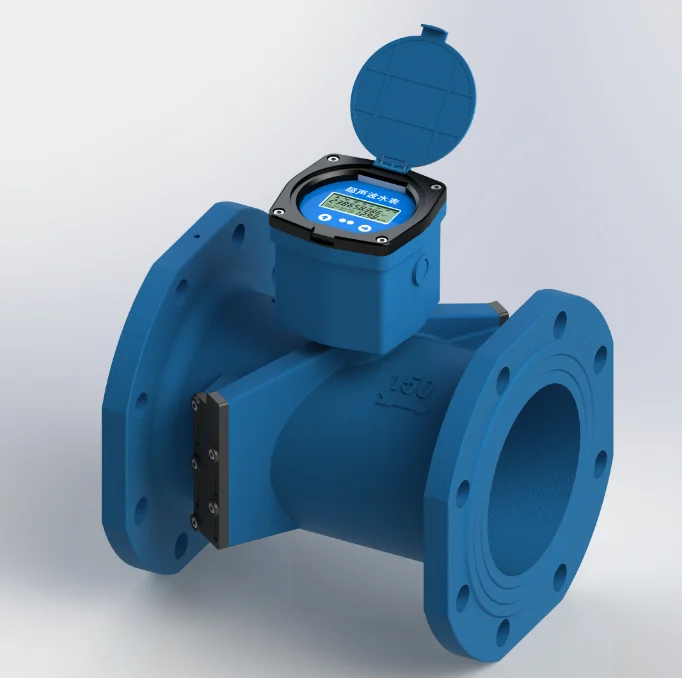High accuracy digital GPRS ultrasonic water meter