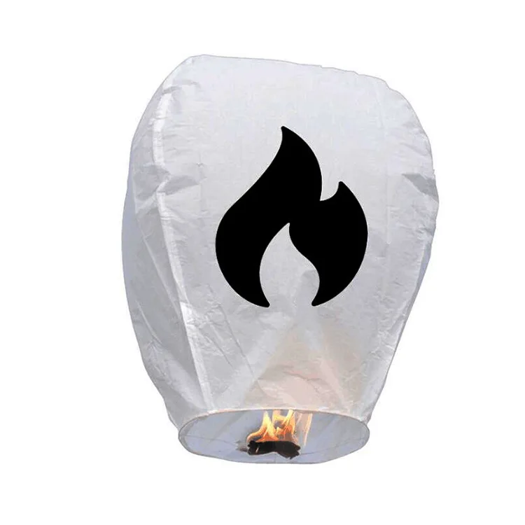2020 Hot selling  Chinese  Paper Halloween Flying Sky Lanterns