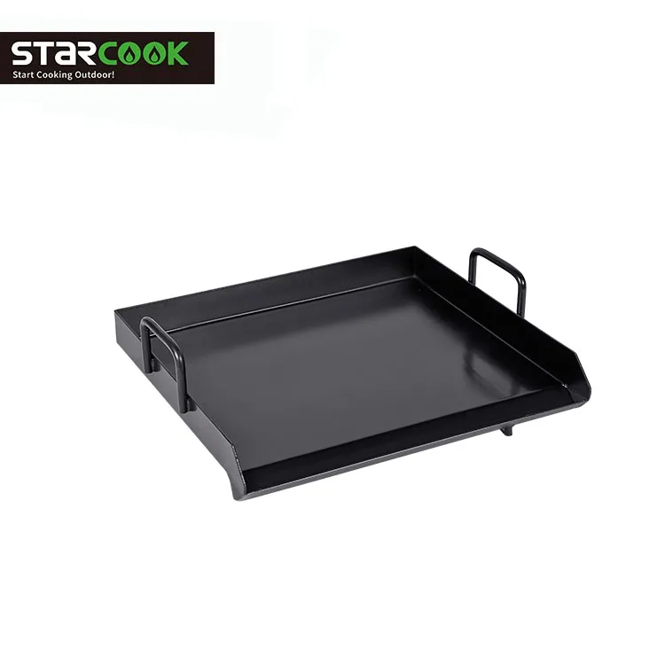 
BBQ non-stick Iron Griddle /Plancha For Single Burner Stove 