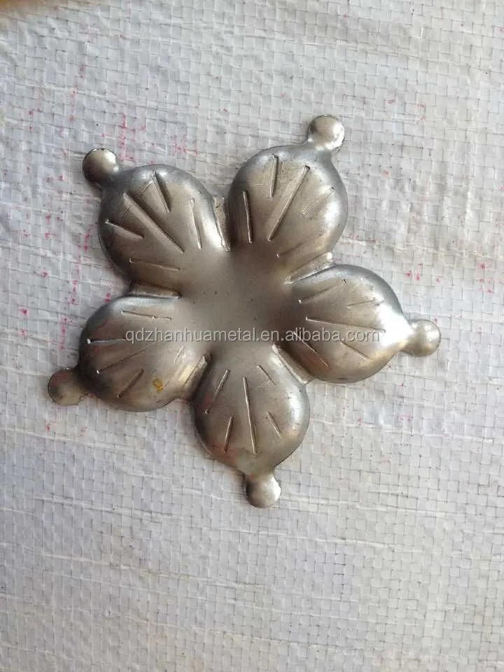 wrought iron stamping metal grape leaves