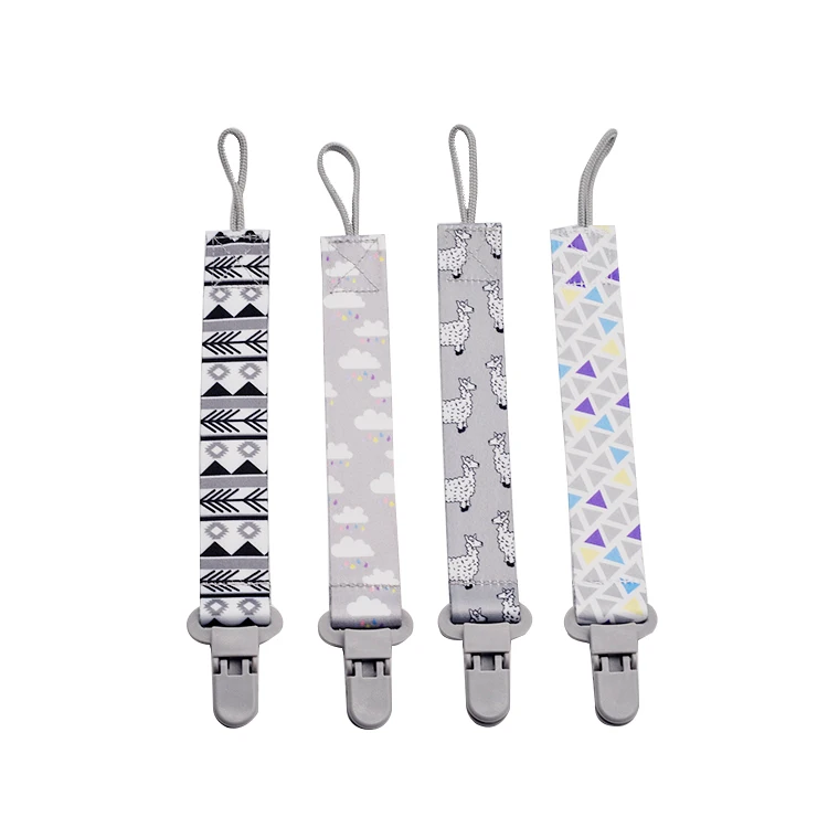 Wholesale stylish baby toy holder pacifier clip for baby shower gift