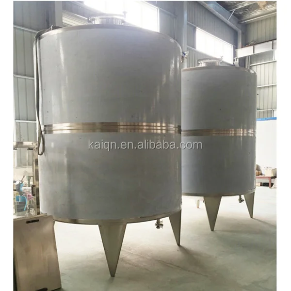 stainless Steel food juice double jacketed mixing tank with agitator