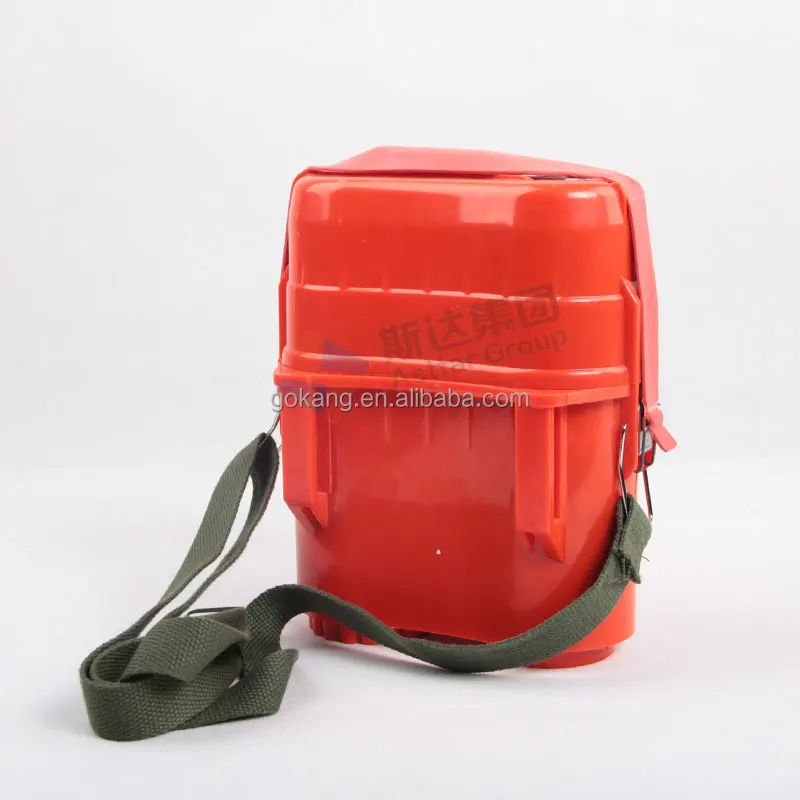 
45 minutes duration mining compressed oxygen self rescuer, Compressed Air Breathing Escape apparatus 