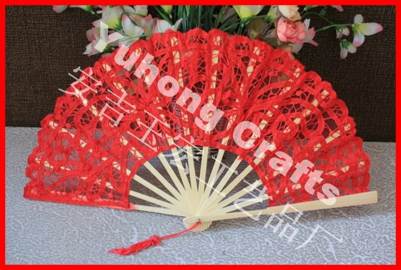 Best wedding gift lace fan