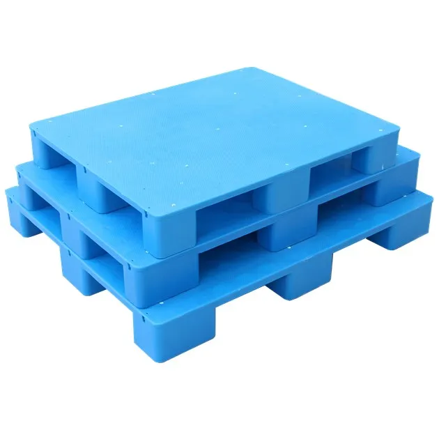 Flat Top Pallet Single Deck Pallet Plastic 1200*1000mm Hygienic Pallet
