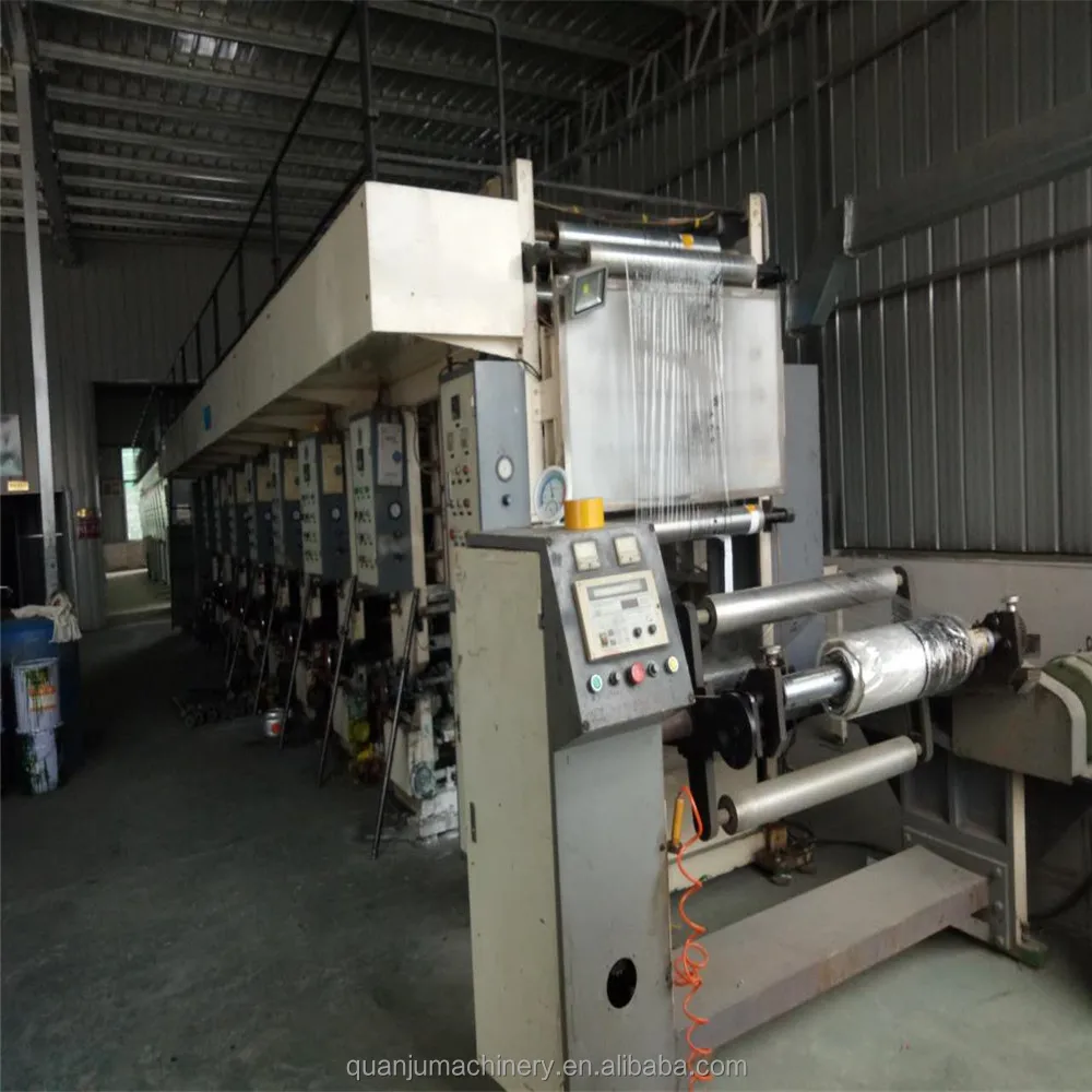 Б/у ротогравировальная печатная машина, гравировальная печатная машина, пластиковая машина для пленочной печати