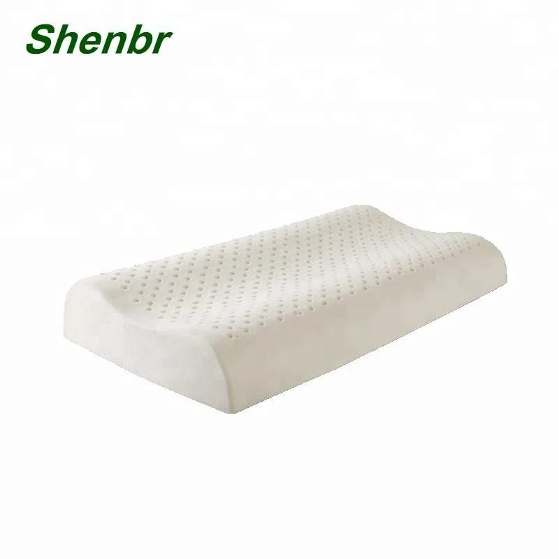 Head Contouring Protect Organic Baby Youths Latex Pillow