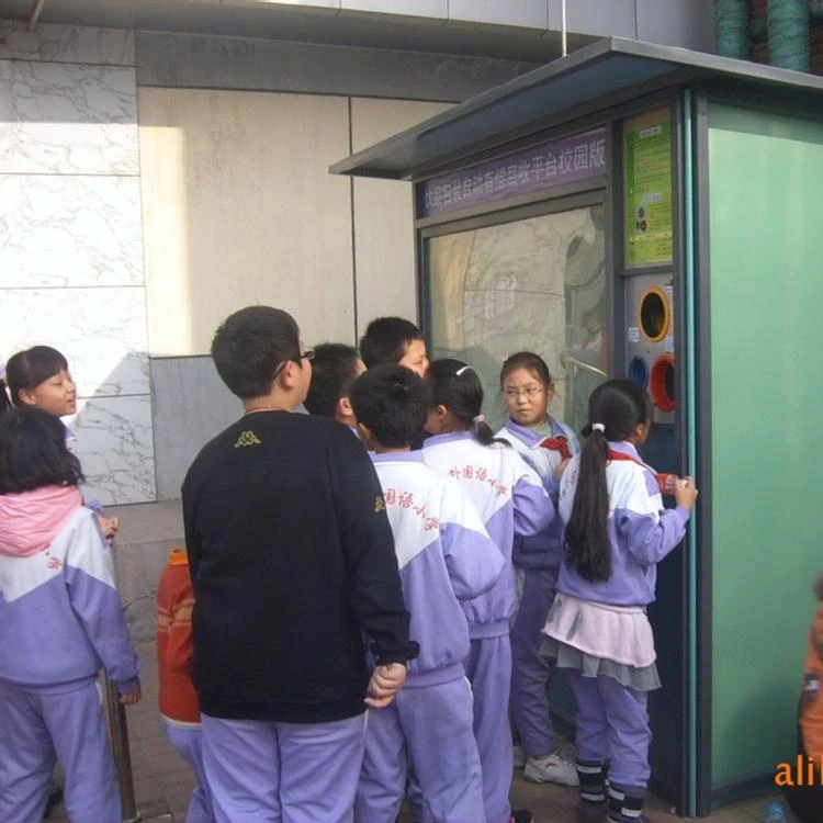 Environmental protection automatic paid recycling vending machine, beautiful campus environmental protection special[customized]