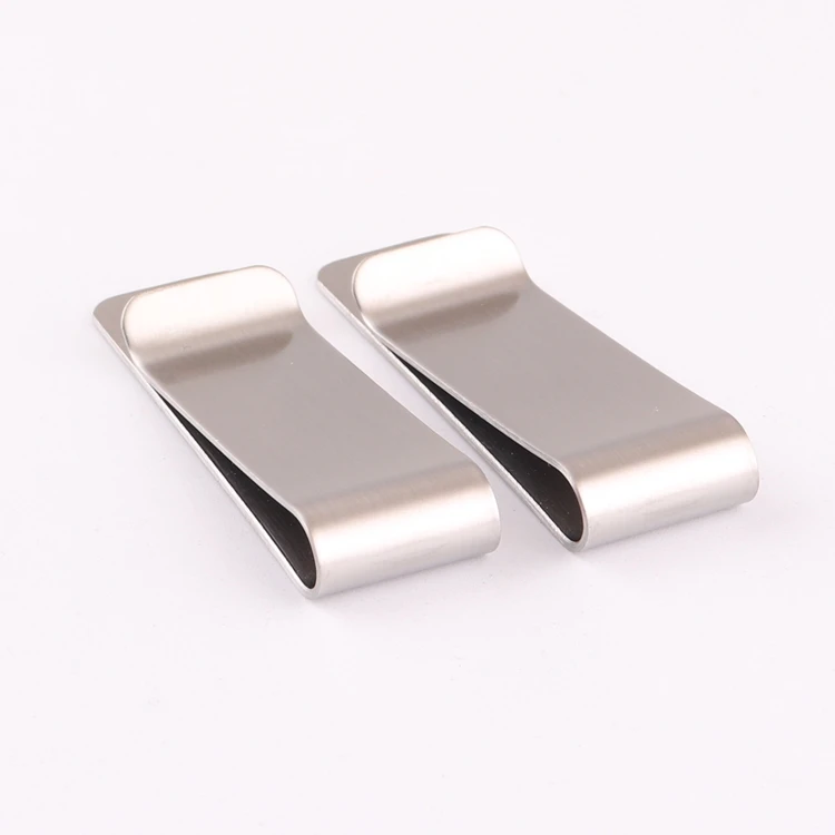 bulk price 50mm metal blank stainless steel wallet money clip wholesale