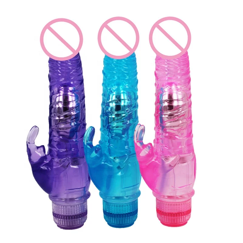 
Crystal Dildo Climbing Rabbit Vibe Double Vibration Massager clitoral stimulation dildo vibrators for women rabbit Vibrator 