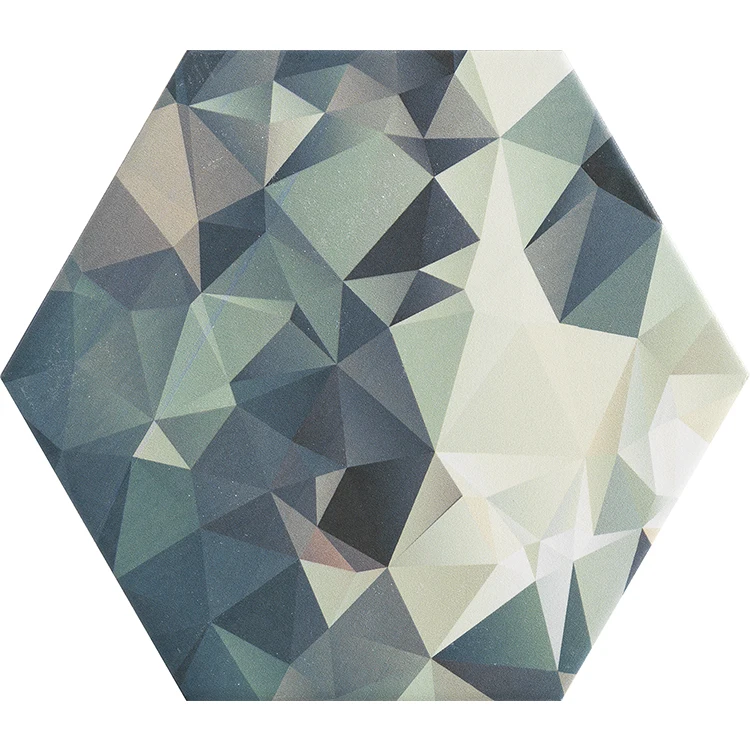 Красочные водонепроницаемый ванной стены керамическая Шестигранная керамическая плитка