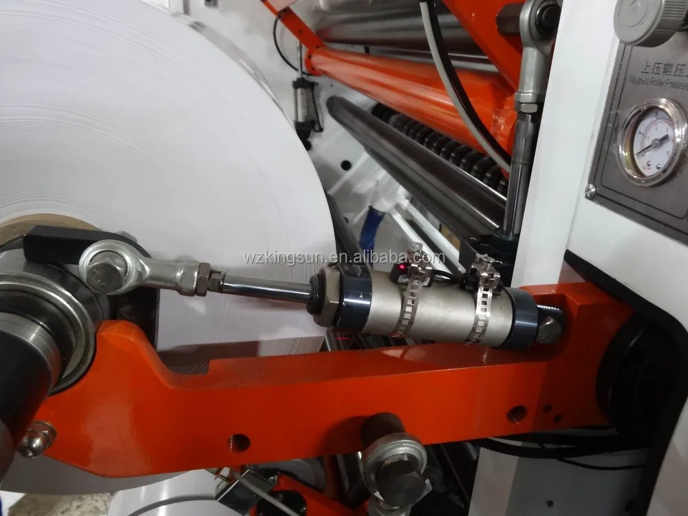 KSFQ-G Series High Speed Jumbo Roll Paper Adhesive Label Sticker Automatic Slitter Rewinder Machine