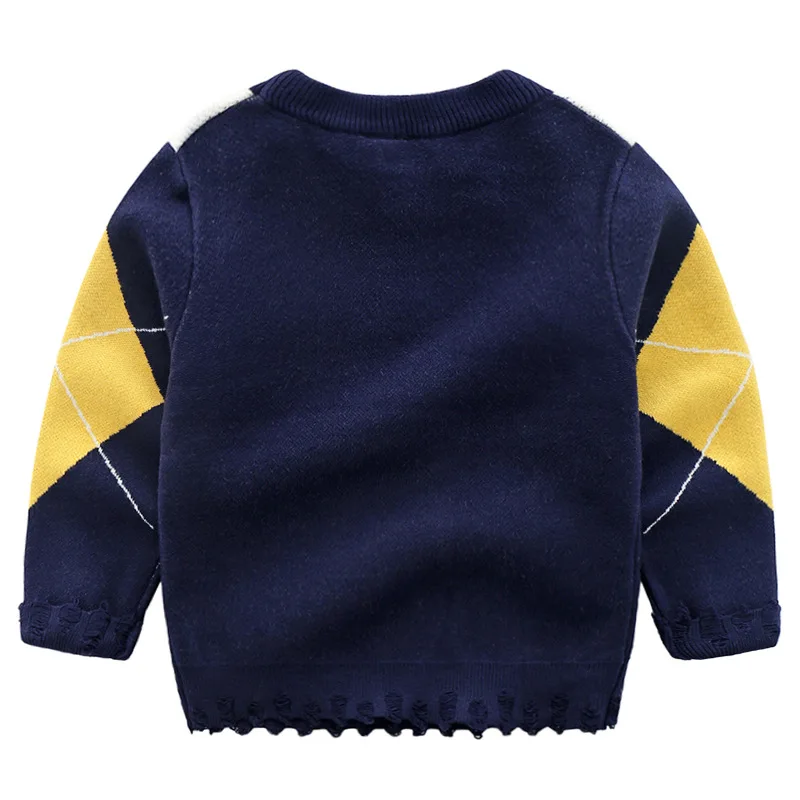 Boys Sweaters Autumn Winter Kids Knitted Sweaters and Pullover Casual Kids Pullover Tops