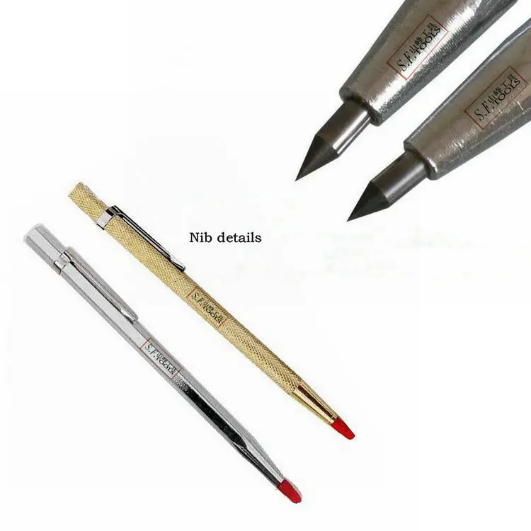 Diamond tip natural glass stone engraving pen glass engrav pen