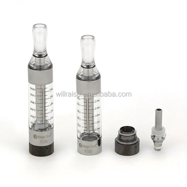 Kangertech T3s clearomizer tank 3ml capacity kanger t3s clearomizer ego thread
