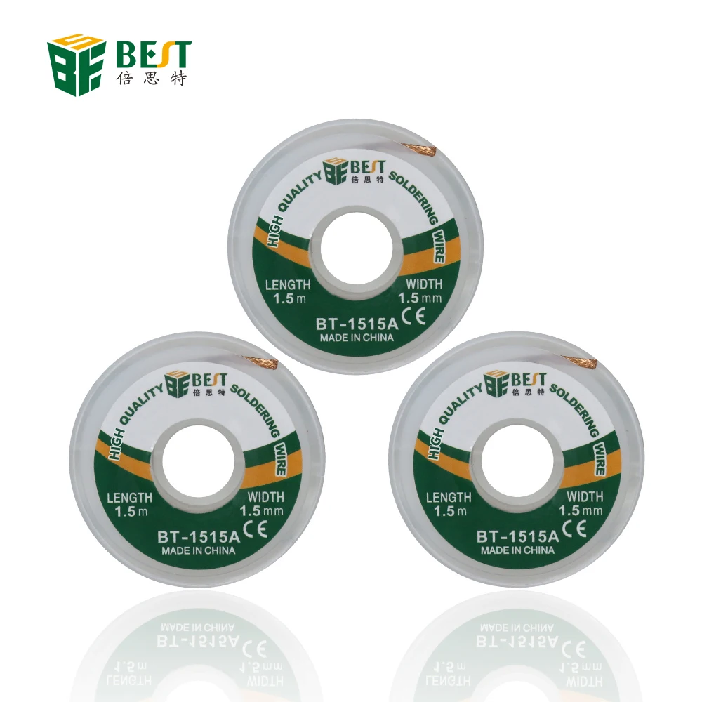 BST-1515A Desoldering Wire Solder Remover Wire