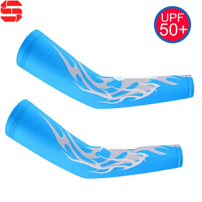 Custom Logos Cool Arms Sleeves Custom Sublimation Printing Cycling Arm Warmers Bicycle Cycling Arm Sleeves