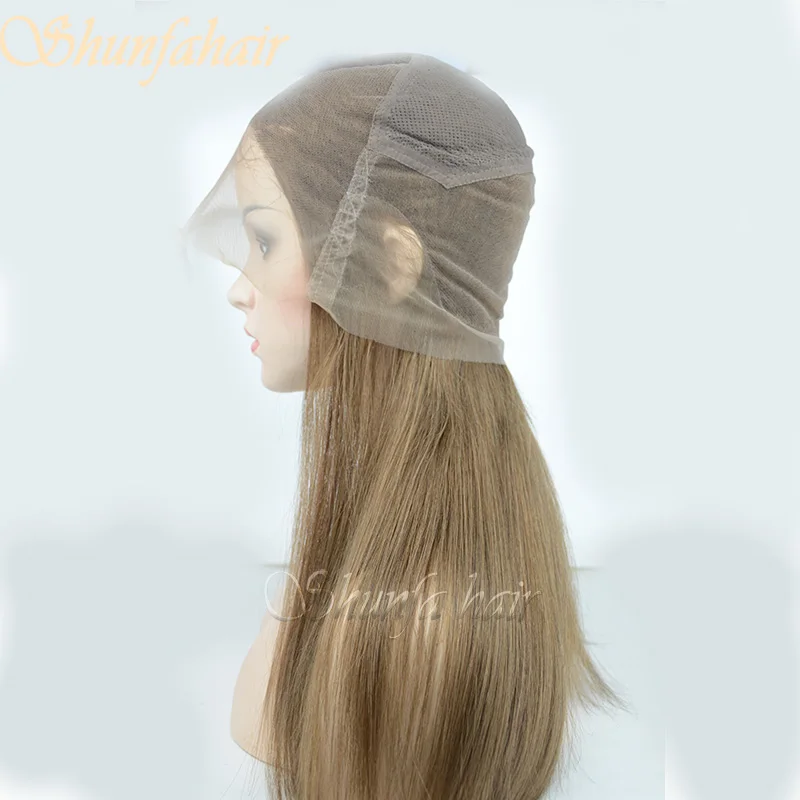 Best quality!!! 100% human virgin hair Full lace wigs, Wholesale full lace wigs , full lace cap with silk top