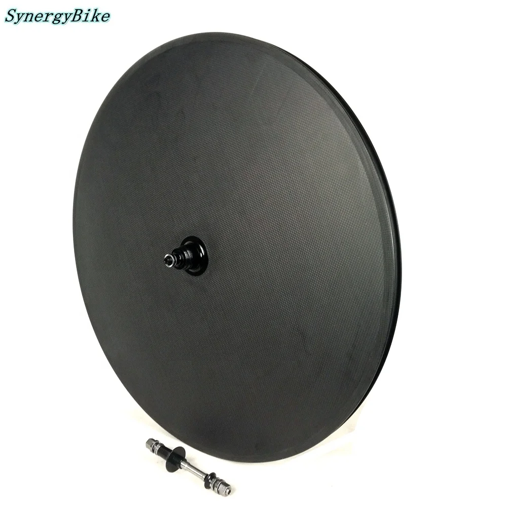 Carbon Wheel 700C*23MM Track and Road convertible Disc Wheels