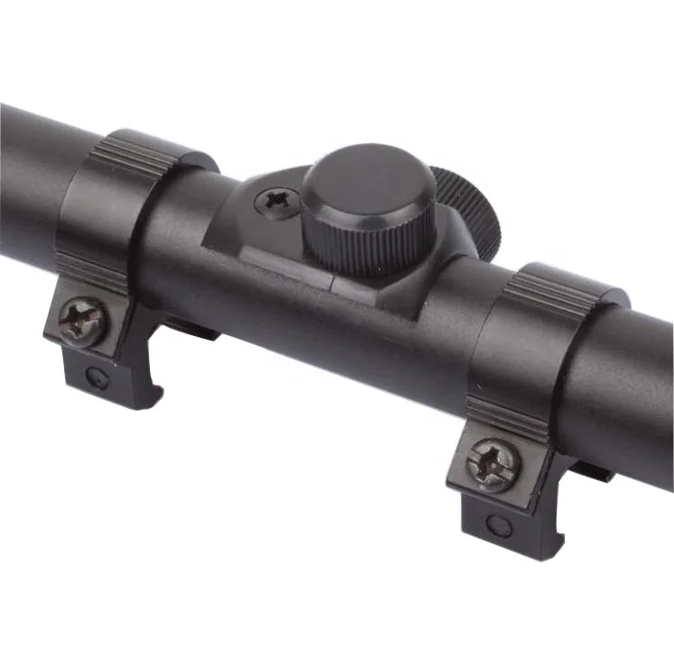 China factory wholesale cheap 4x20 Hunting Riflescopes Tactical Optics  Scope With 11mm Rail Mount For.22 Caliber Air Gun