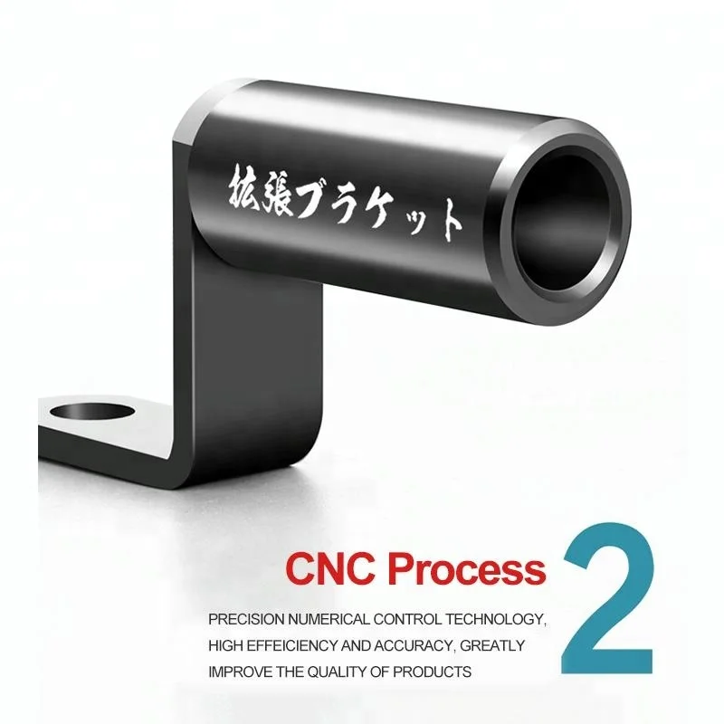 Multi-Functional Rear Mirror Stand Extension Bar Cellphone Holding Rod For Bike/ATV/Motorcycle