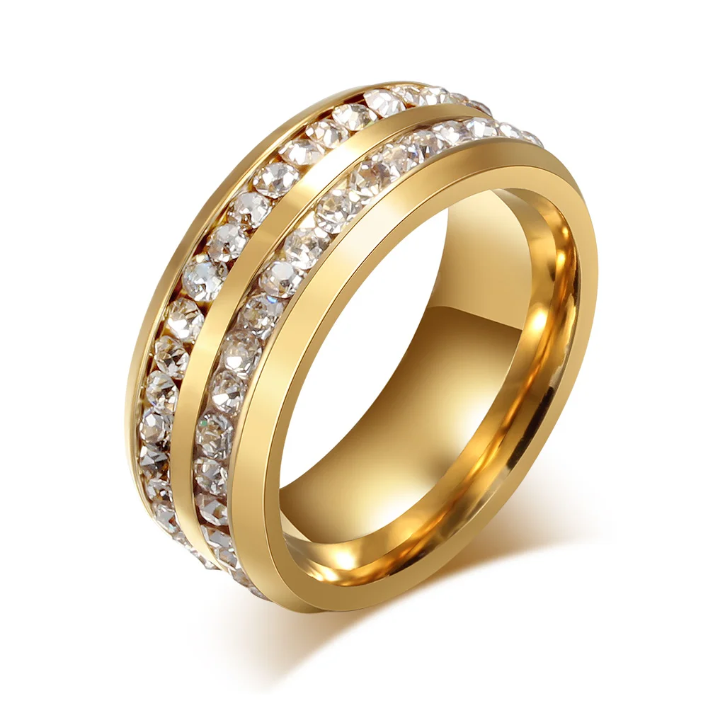 
Mens Wedding Bands Black Diamond Ring Jewelry Stainless Steel Fashion Rings 1-2 Days for Stock Order, 7-20 Days for Custom Order 