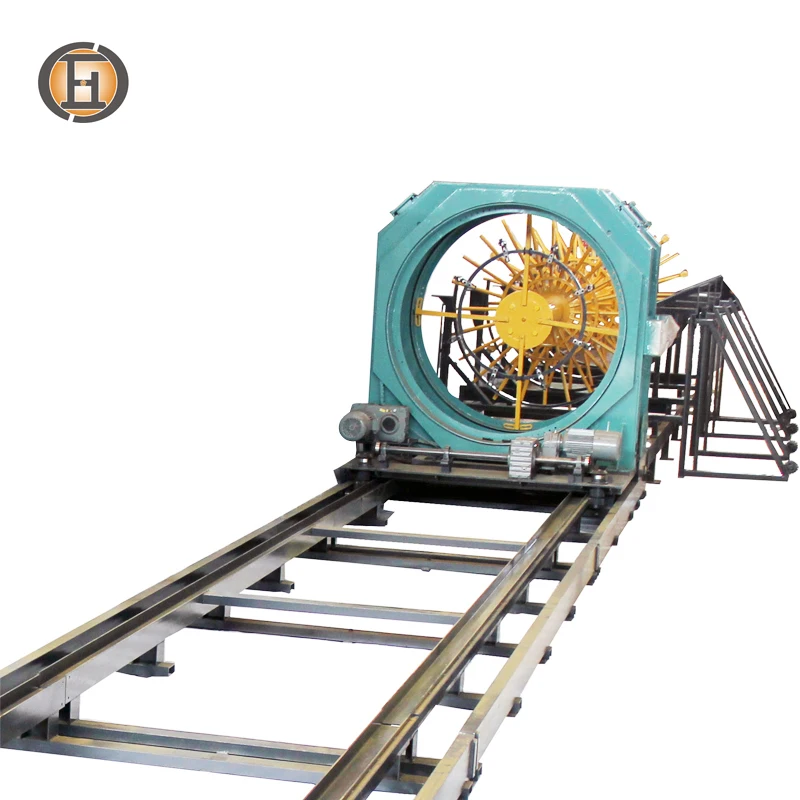 
Construction Equipment Fully automatic cylindrical pile cage making / welding/assembling machine with variable pitch welded spir 