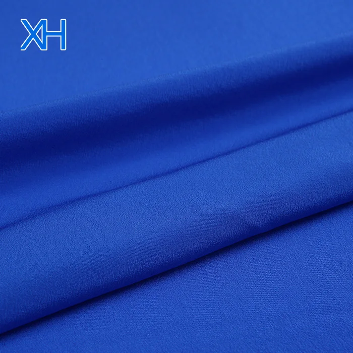 
Low Minimum Wholesale Crepe Fabric Chinese Silk by the Yard by Xinhe Textiles 