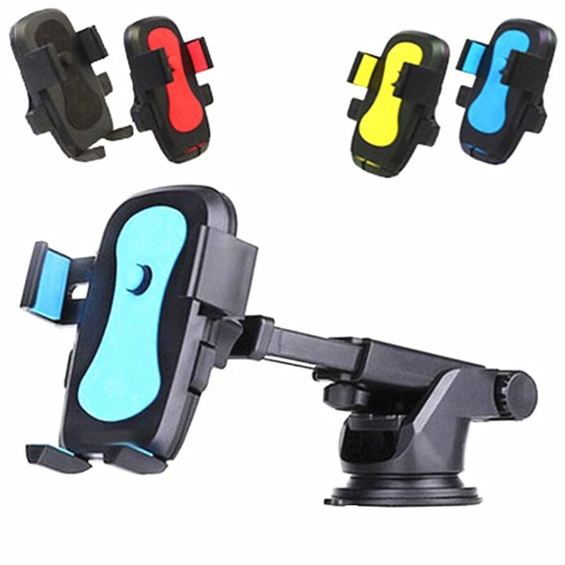 
Car windshield bracket air outlet telescopic 360degree rotation suction cup car phone holder bracket mobile phone holder 