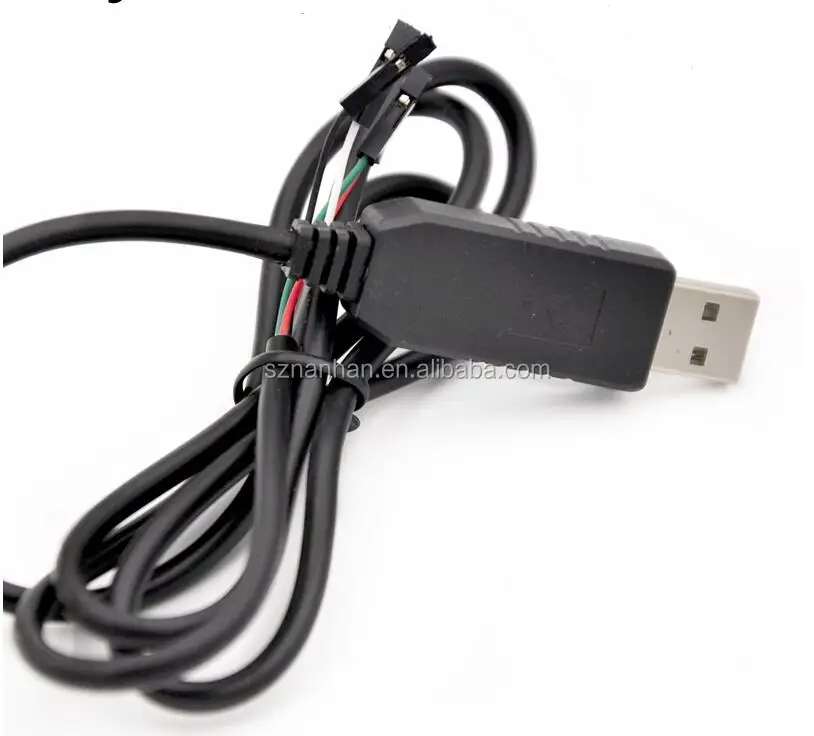 New 1m USB to RS232 TTL UART PL2303HX Auto Converter USB to COM Adapter Cable MODULE