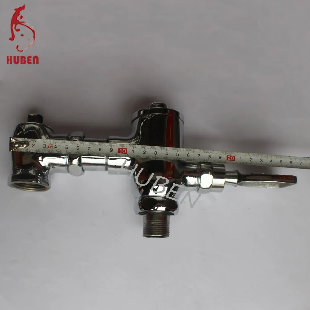 Brass chrome plated toilet flush valve 2015