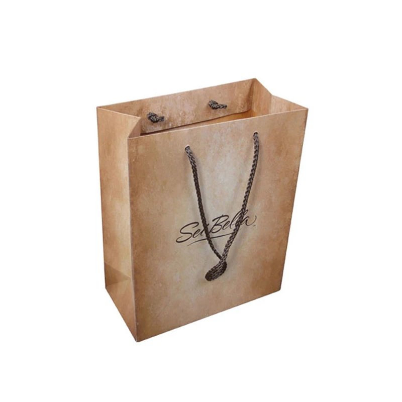 Luxury Rope Handle OEM Decorative Coloured Personalised Goody Paper Bags with Your Own Logo