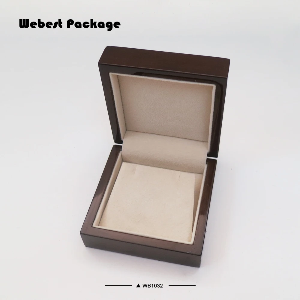 Webest fashion ring earring pendant bangle necklace wooden jewelry packaging box wholesale