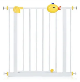 expandable metal children and pet safety gate for doors and stairs