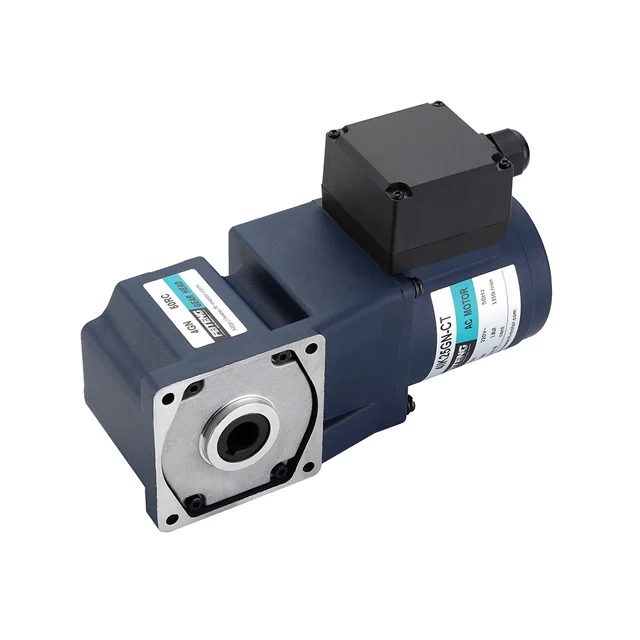 FTG low speed high torque right angle ac dc  gearbox gear motor speed reducer with hollow or solid shaft