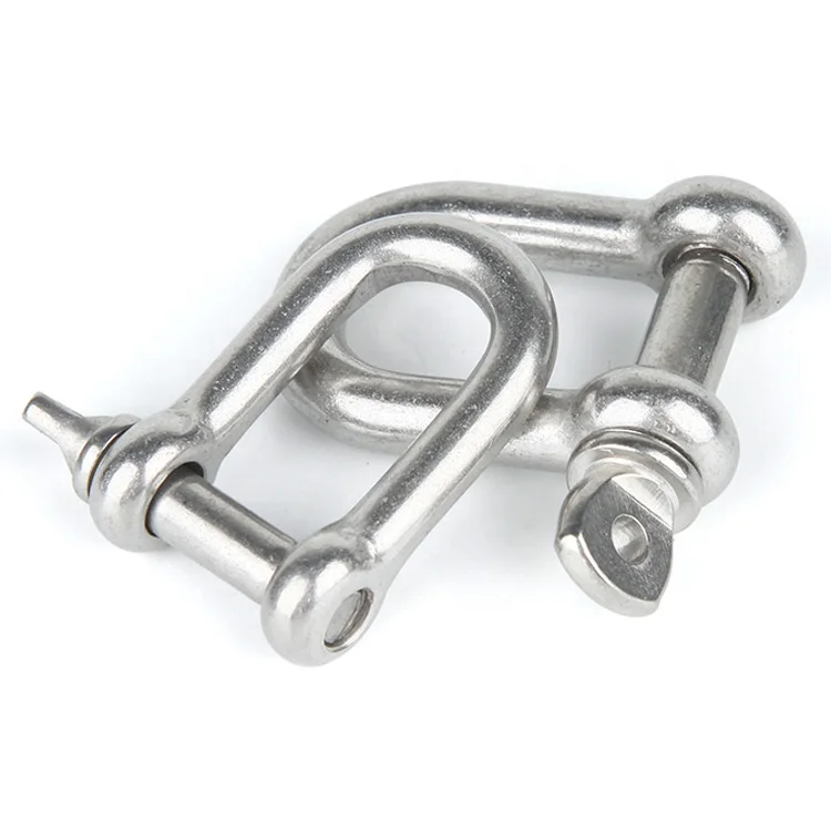 M32 Stainless steel rigging swing hanger d shackle