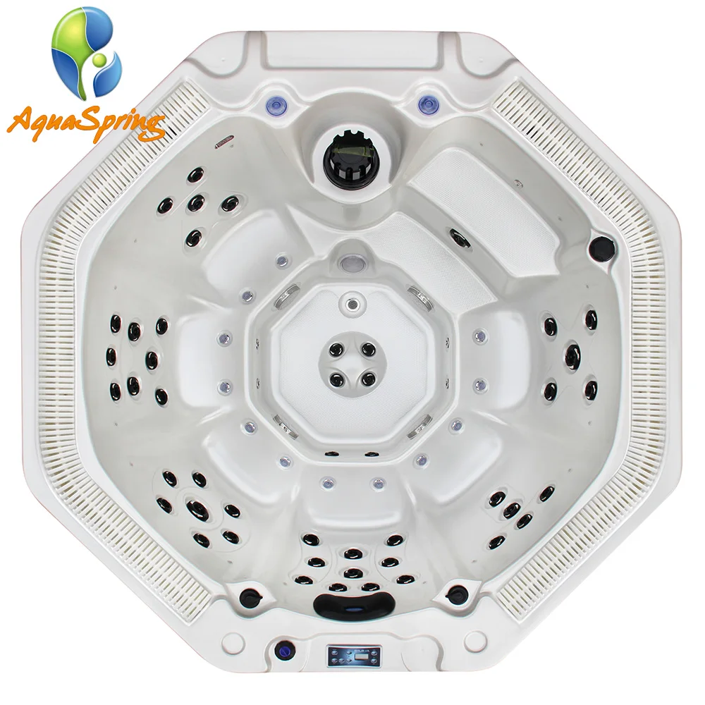Popular Octagonal Outdoor Spa,Built-in Outdoor Pool Round Hot Tub