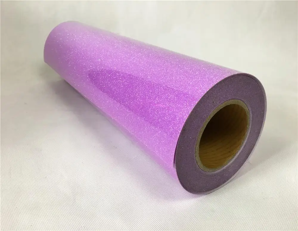 50cm*25m Korea Quality Glitter Heat Transfer press Vinyl rolls Neon Hydrographic Film