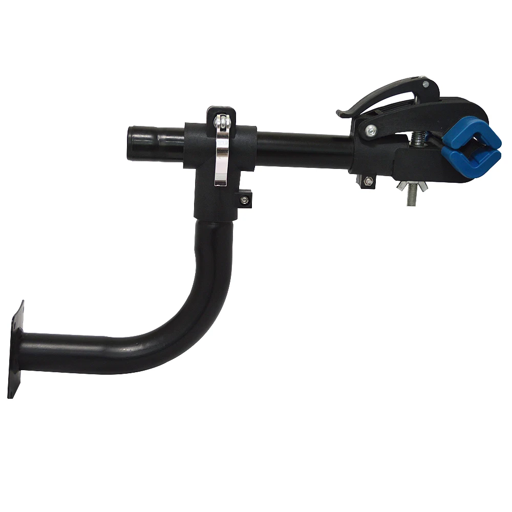Wall Mount Folding Clamp Bracket Bike Repair Stand Quick Release Bike Storage Rack for Workshops