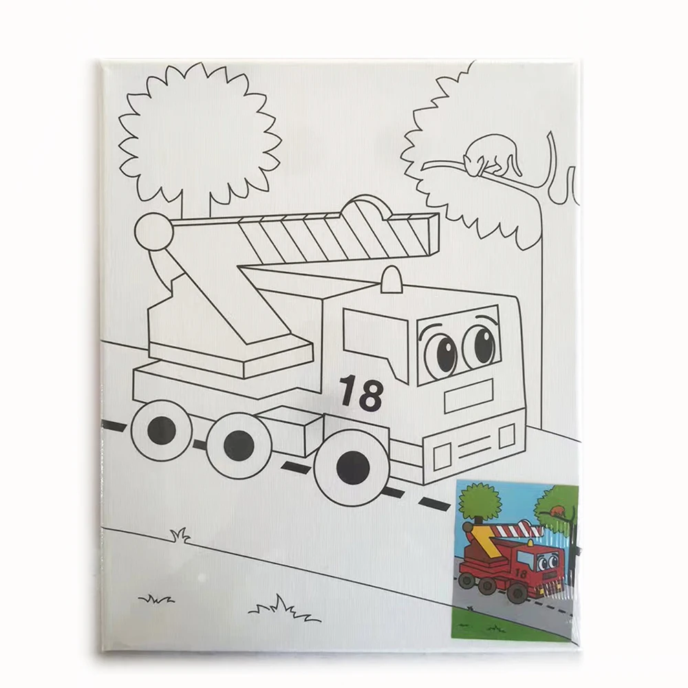 Choose Design Young Artist Kids Canvas Painting Set 30x24CM