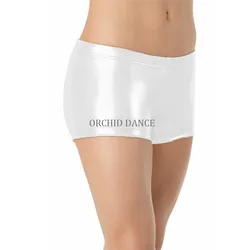 Wholesale Professional Cheap Coated Spandex Kids Dance Shorts Girls
