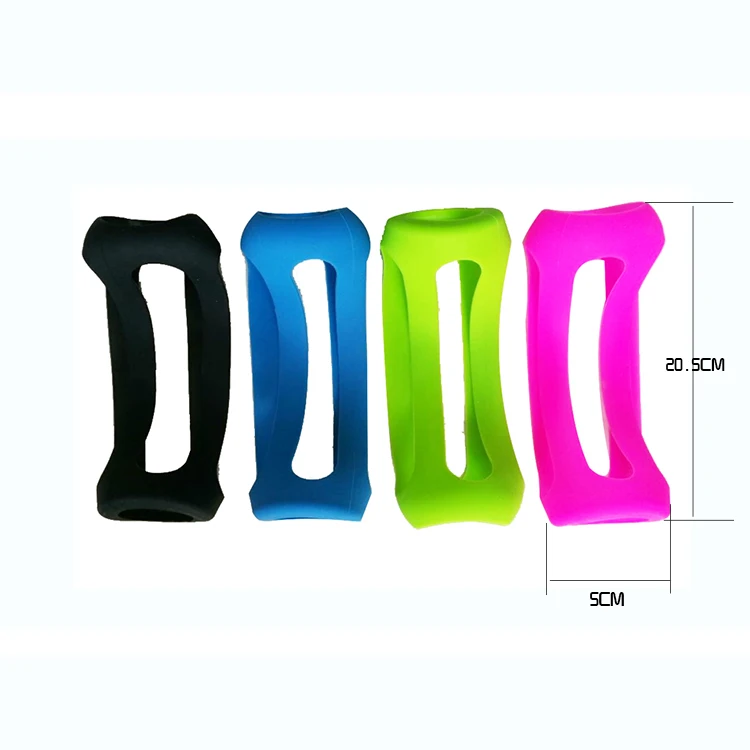 food grade wholesale custom soft  glass water bottle protective cover silicone sleeve