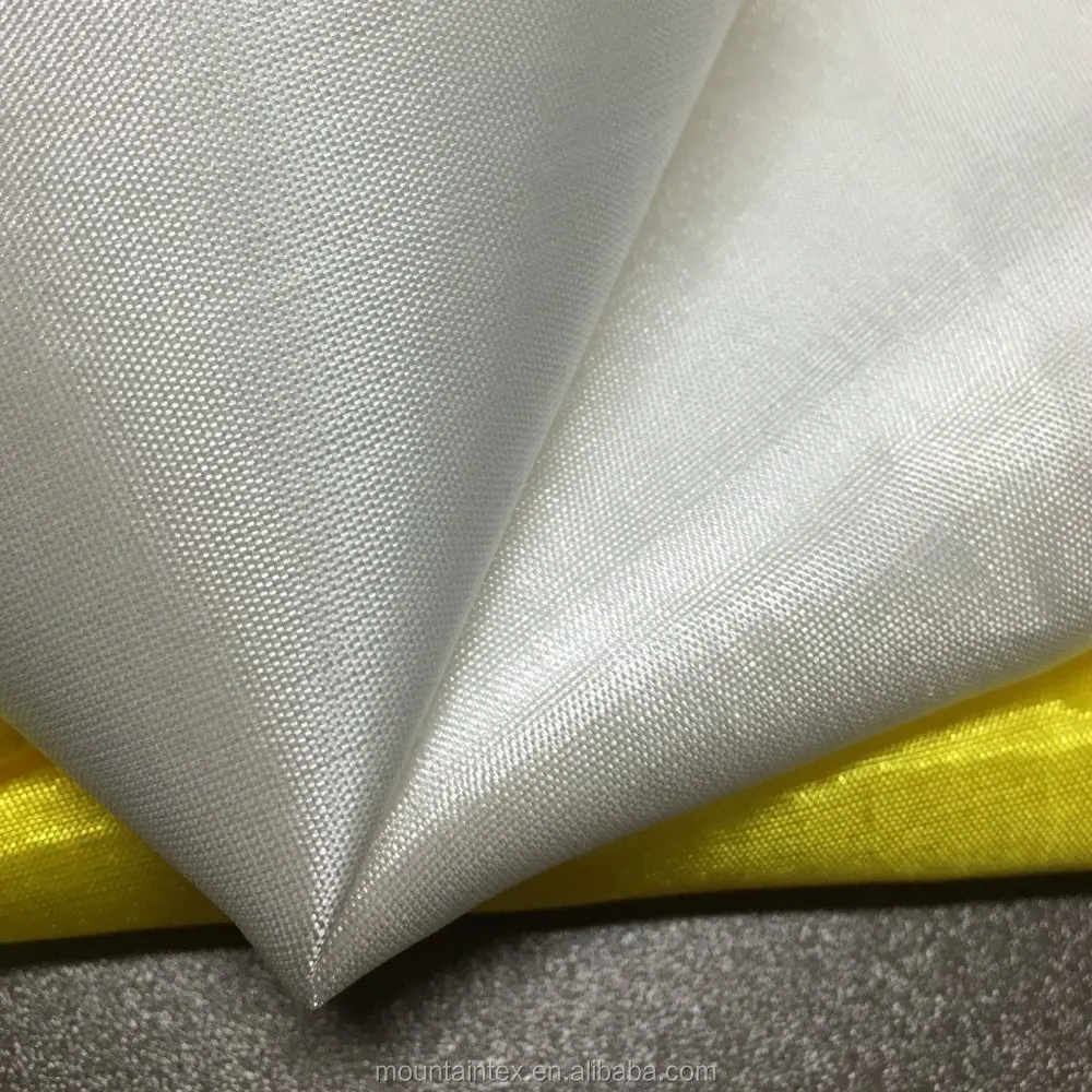 
52G/m lightweight spinning/poly trilobal taffeta greige fabric for lining 