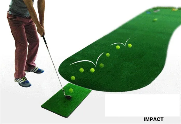Backyard Golf Mat Indoor Residential Training Hitting Pad Practice Golf Hitting Mats